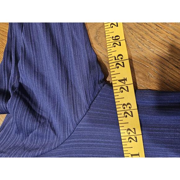 Nwt Coofandy Men's Stretchy Blue Long Sleeve Size L 800-1 - Picture 5 of 7